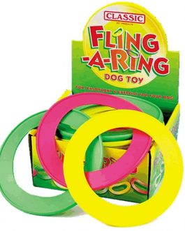 Classic Fling ‘A’ Ring Dog Toy 8.5″