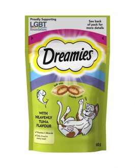 Dreamies Cat Treats with Tuna 60g