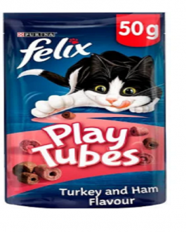 Felix Play Tubes Turkey & Ham 50g