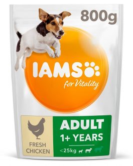 Iams For Vitality Adult Small & Medium Dog Food With Fresh Chicken