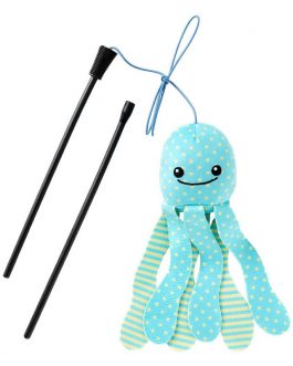 Fetch Olivia The Octopus Cat Toy Teaser