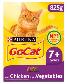 Go-Cat Senior Dry Cat Food Chicken Rice & Veg